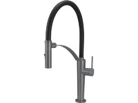 Стилен кухненски смесител Corda Titanium