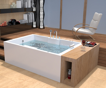 Акрилна вана AMPLIO HYDRO