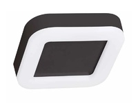 Стилна LED плафониера Dolce/SQ Black