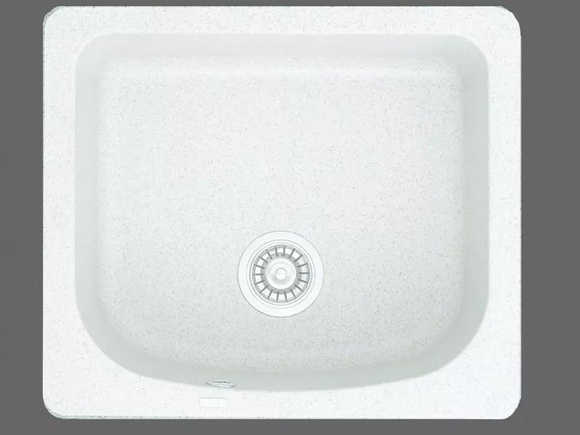 Бяла кухненска мивка ICGS 8302 White