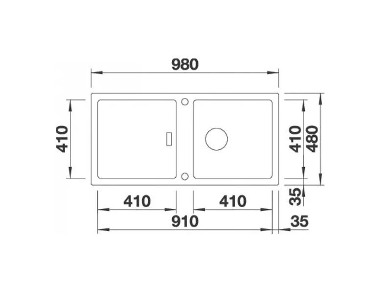 Мивка за кухня Adon XL 6S (1)