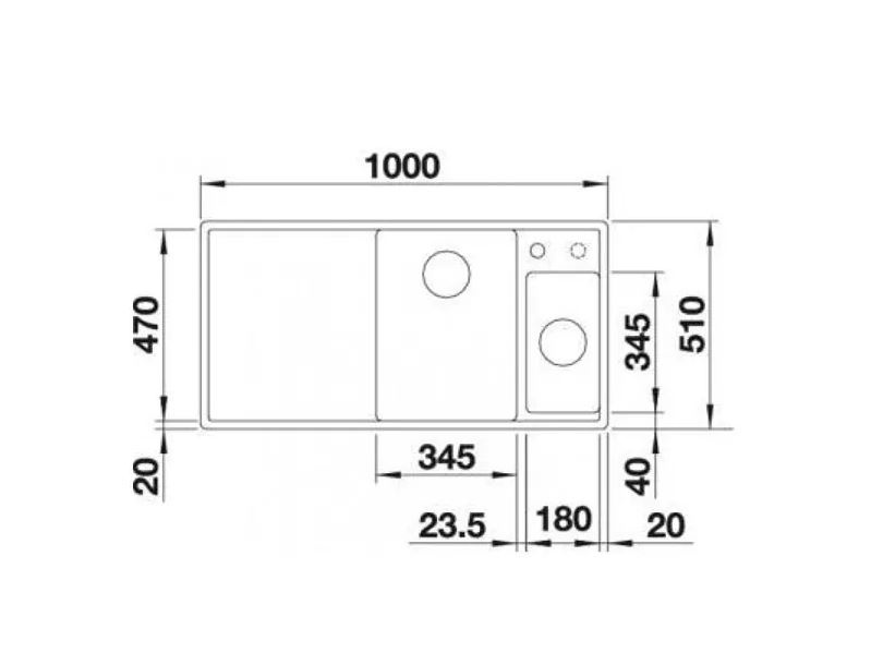Мивка за кухня AXIA III 6S (1)